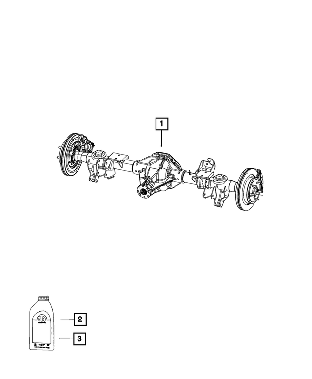 TRX Diff Assembly 68532404AA