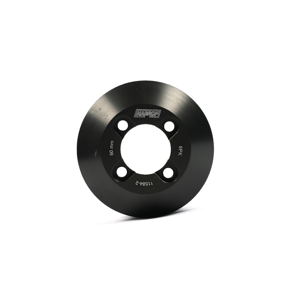 TVS 6 Rib 90mm Harrop Pulley & Belt to suit